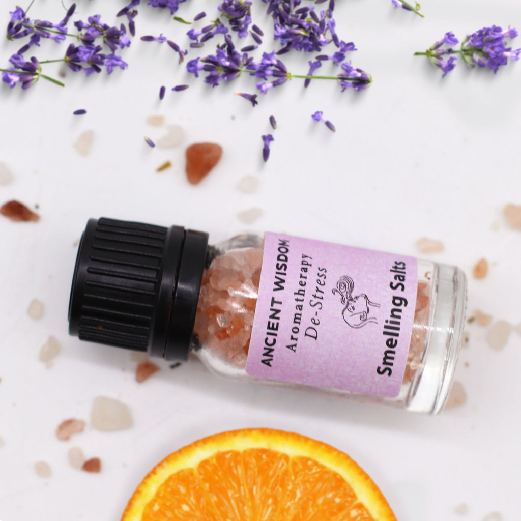 De Stress Aromatherapy Smelling Salt for Calm and Relaxation