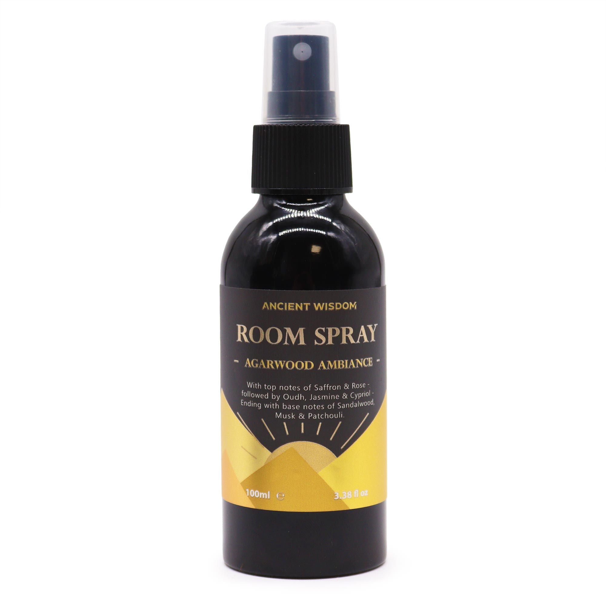 Oudh Room Spray Agarwood Ambiance 100ml for Sophisticated Spaces