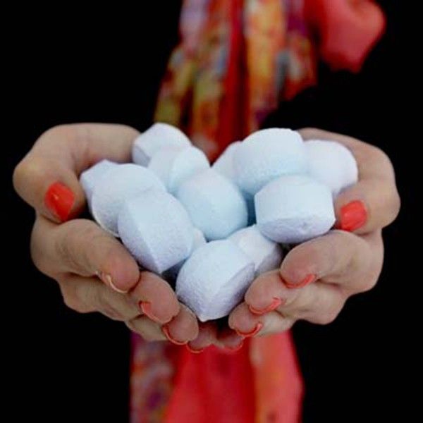 1.3Kg Box of Lavender Chill Pills Mini Bath Bombs for Relaxation