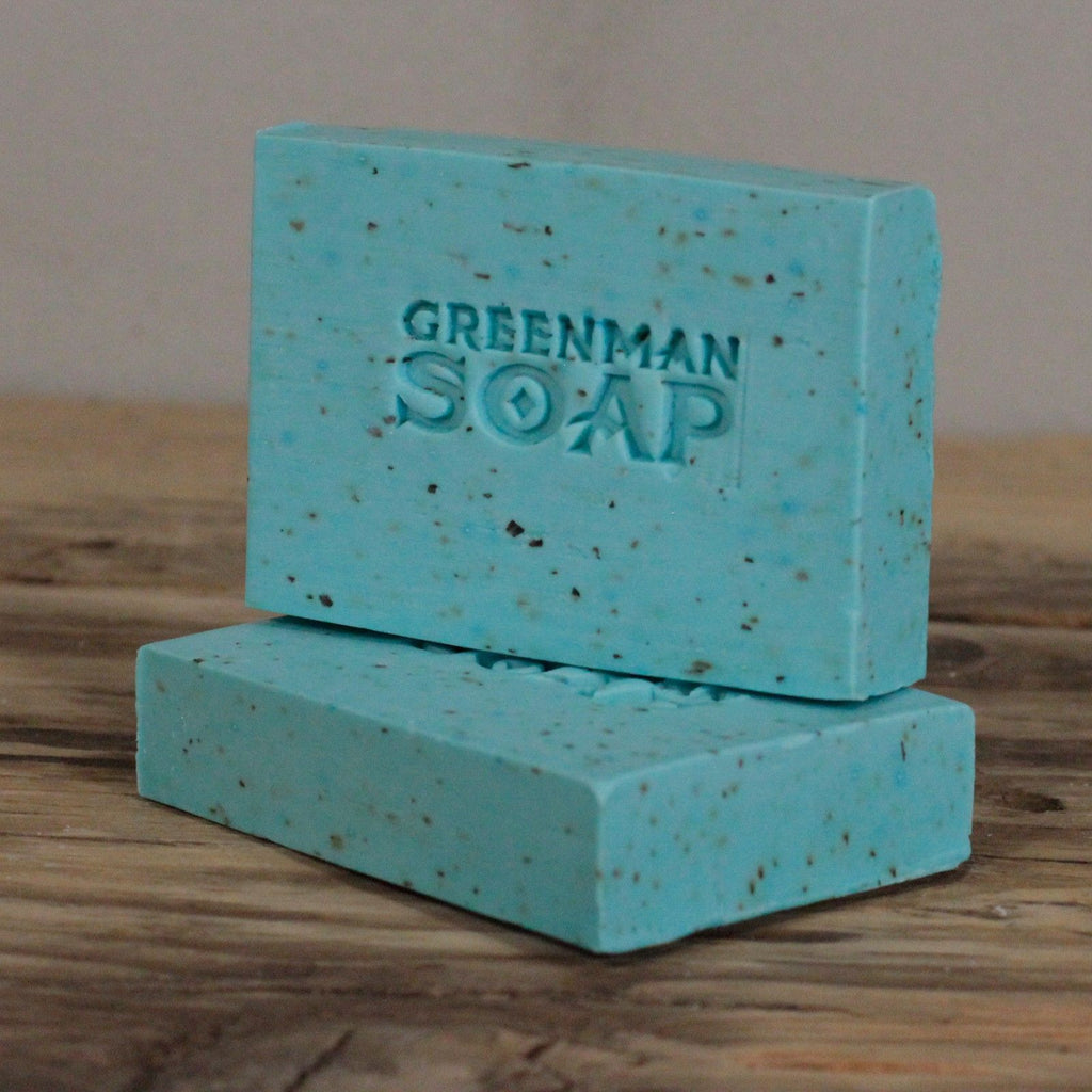 Greenman Soap Slice 100g with Frankincense and Bergamot Scent