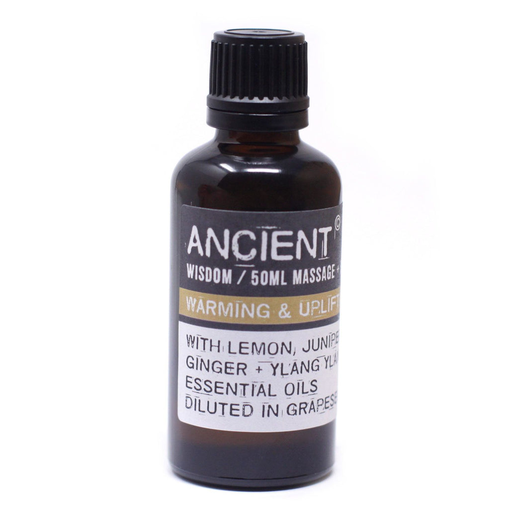 Warm and Uplifting Massage Oil 50ml for Relaxation and Comfort