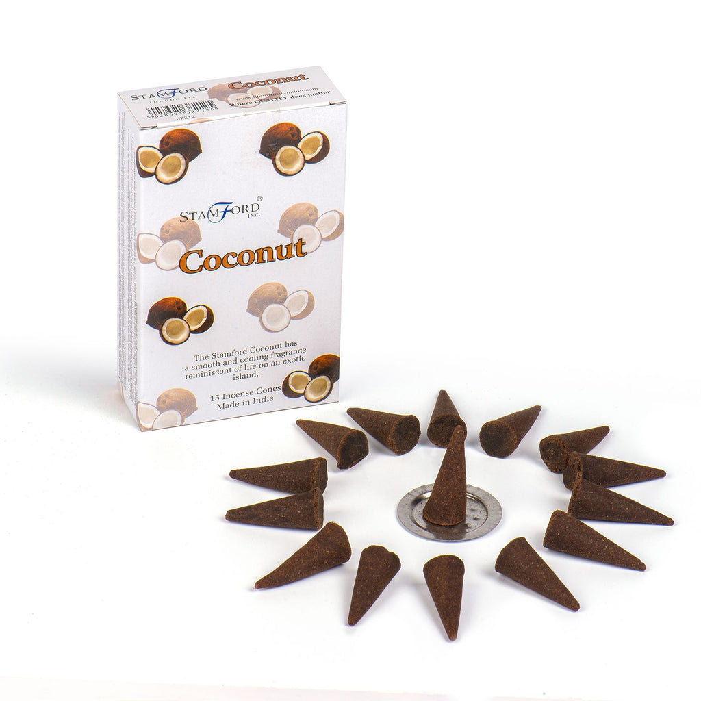 Coconut Cones Stamford Premium Incense Cones for Home Fragrance
