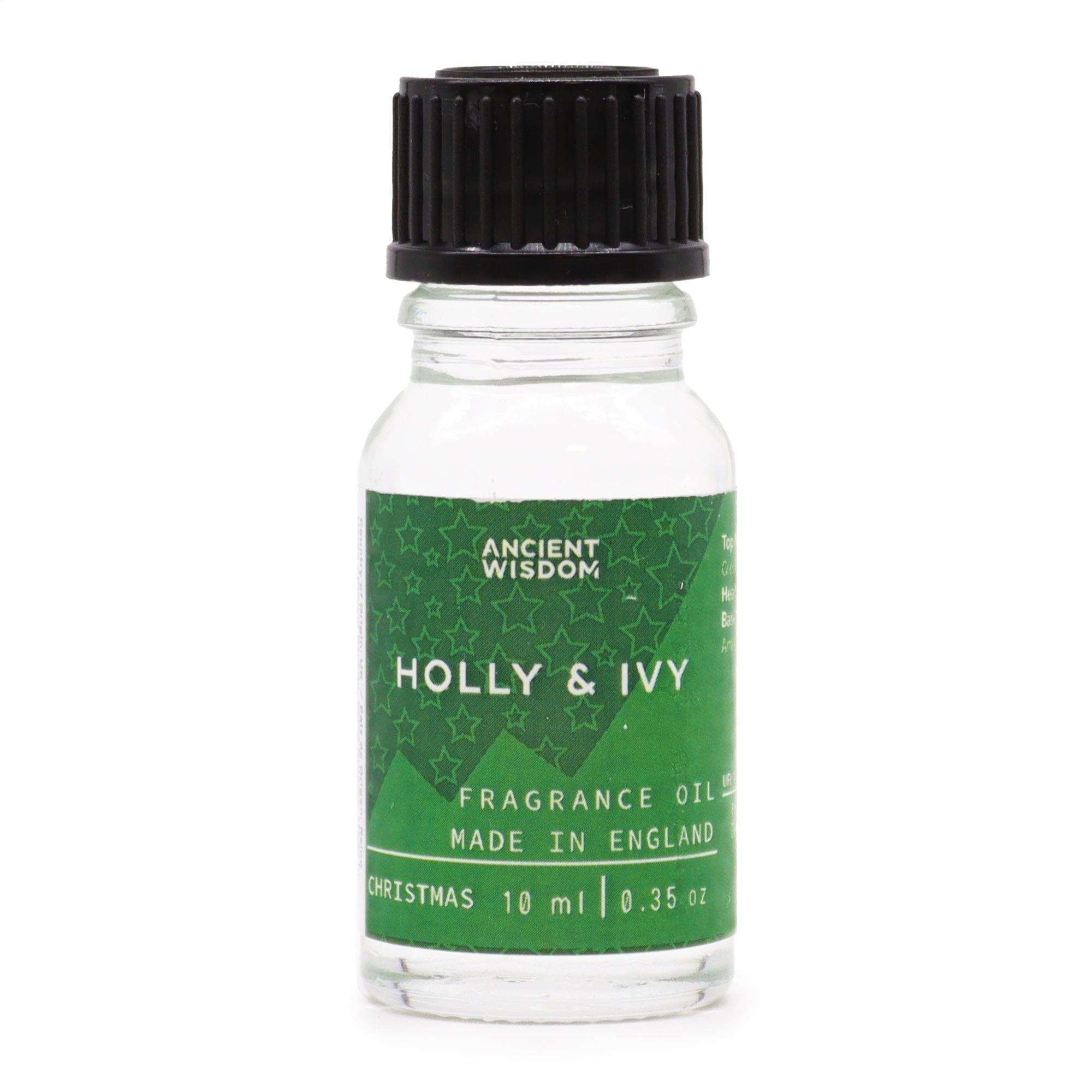 Holly & Ivy Fragrance Oil 10ml for Creating Festive Ambience