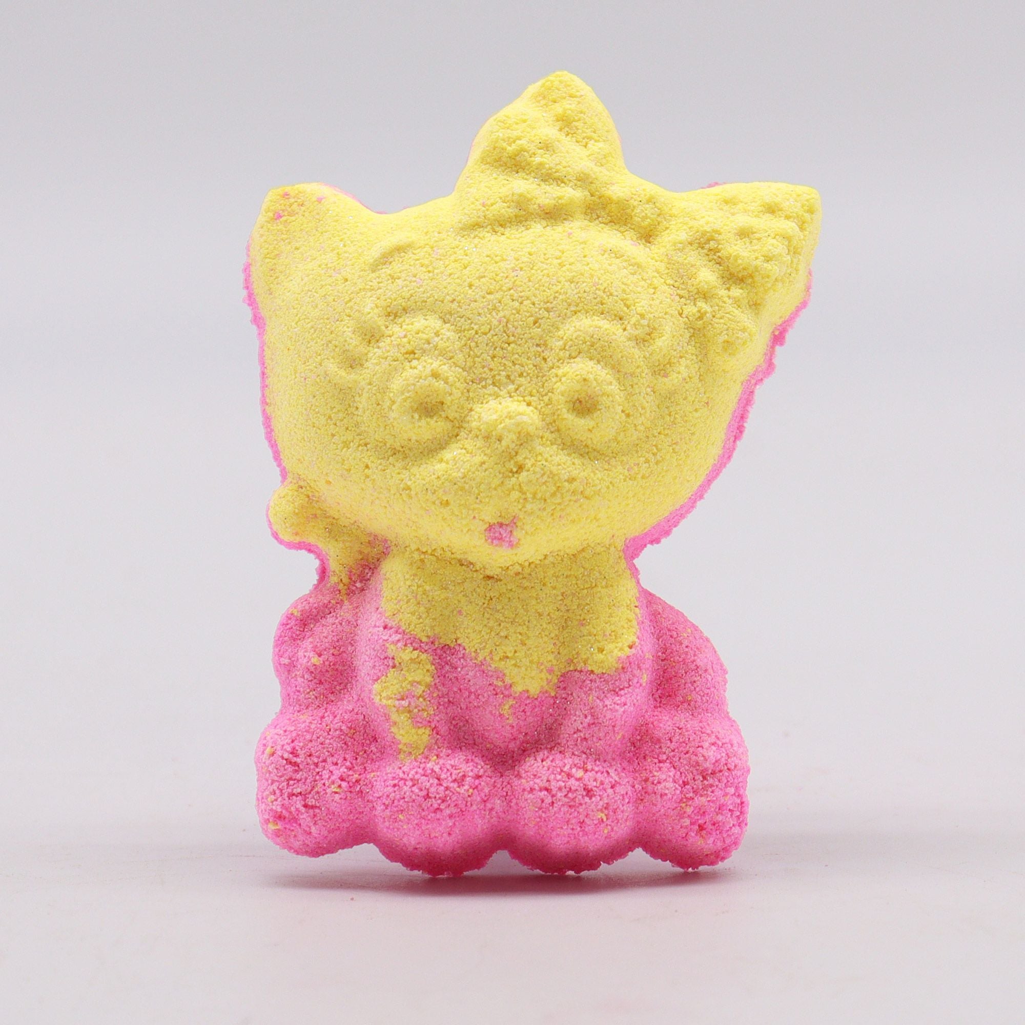 Cat Bath Bomb 80g with Delightful Banana Scent for Kids Fun