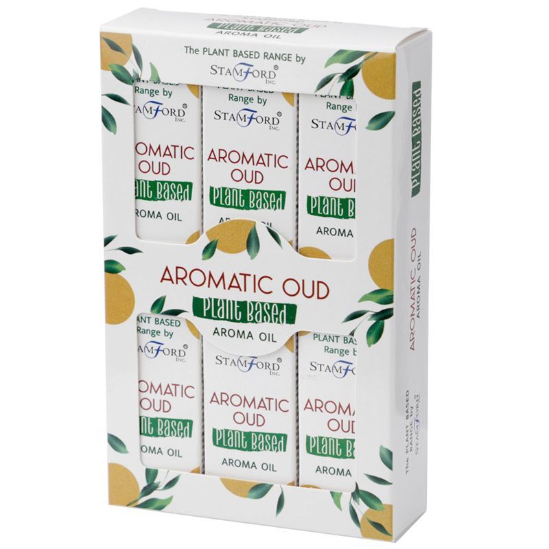 Plant Based Aroma Oil Aromatic Oud for Invigorating Spaces