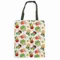 Classic Tote Zipper Bag with Caktus Motiff for Everyday Use