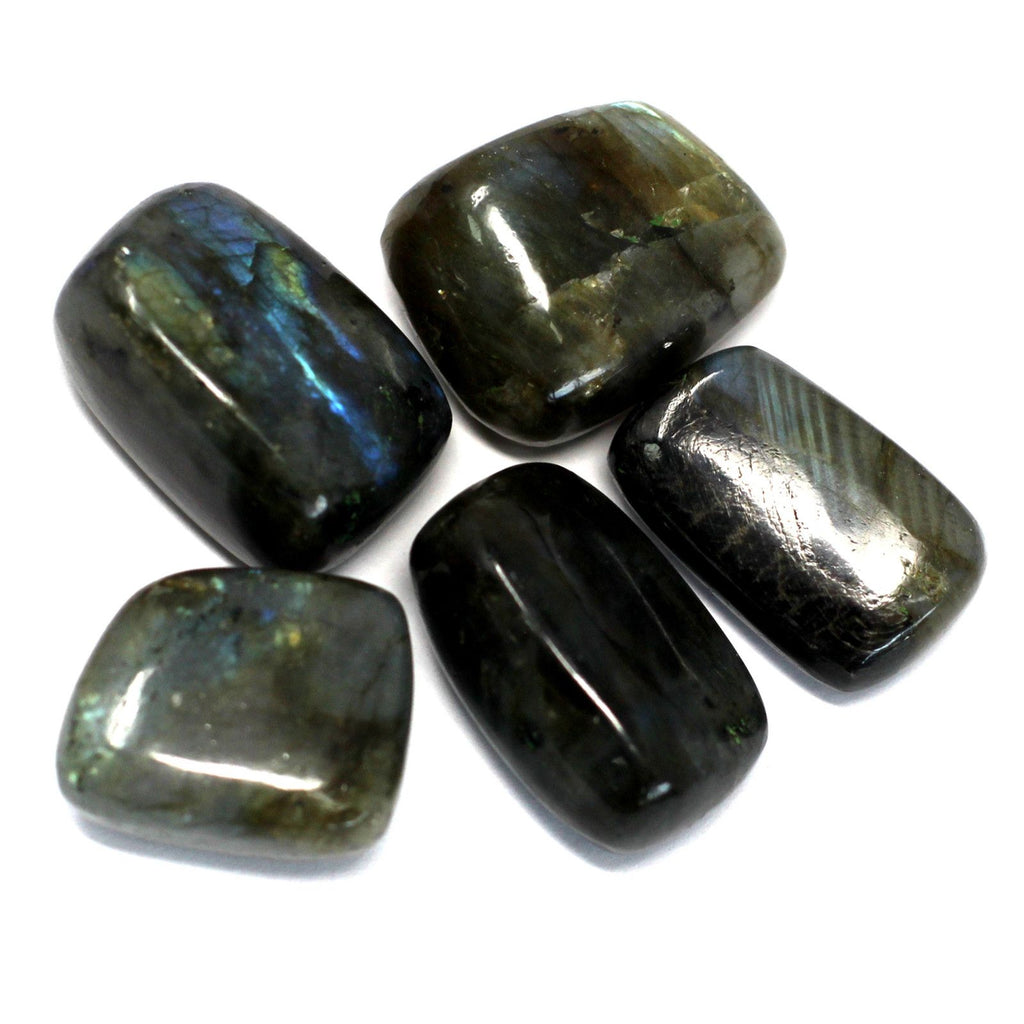 Premium Tumble Stone Labradorite for Collecting and Crafting