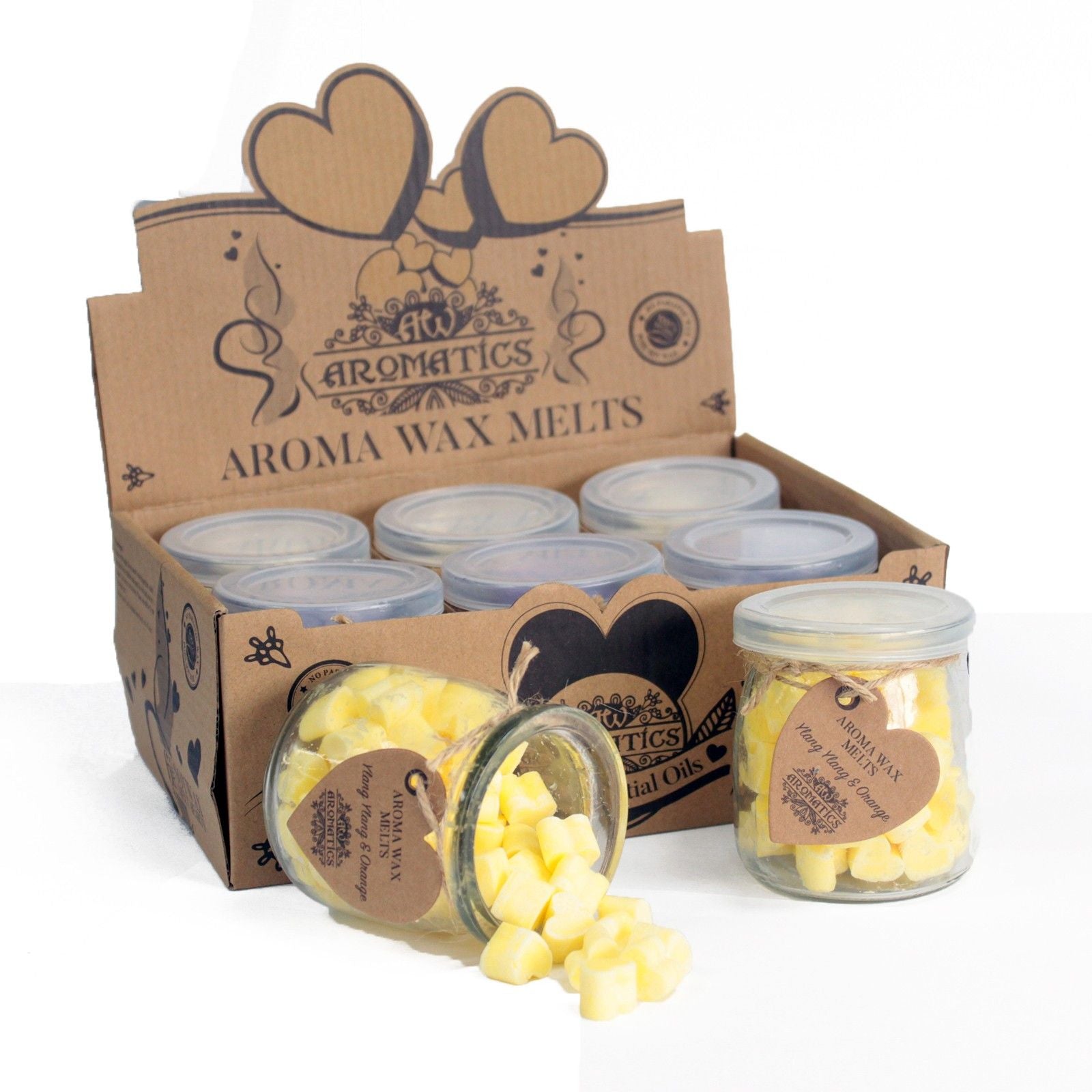 Aroma Wax Melts Ylang Ylang and Orange for a Cheerful Atmosphere