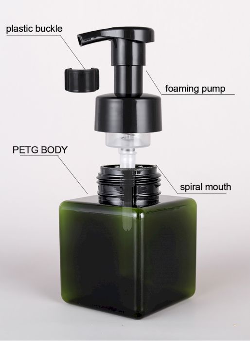 Reusable Foam Dispenser Bottle 450ml for Eco Friendly Use