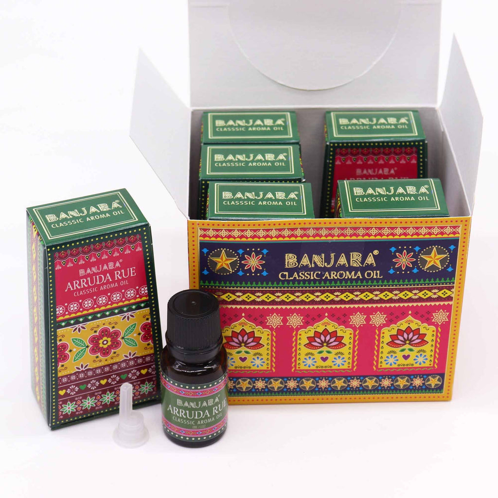 Banjara Indian Fragrance Oil 10ml Arruda Rue Perfect for Home Use