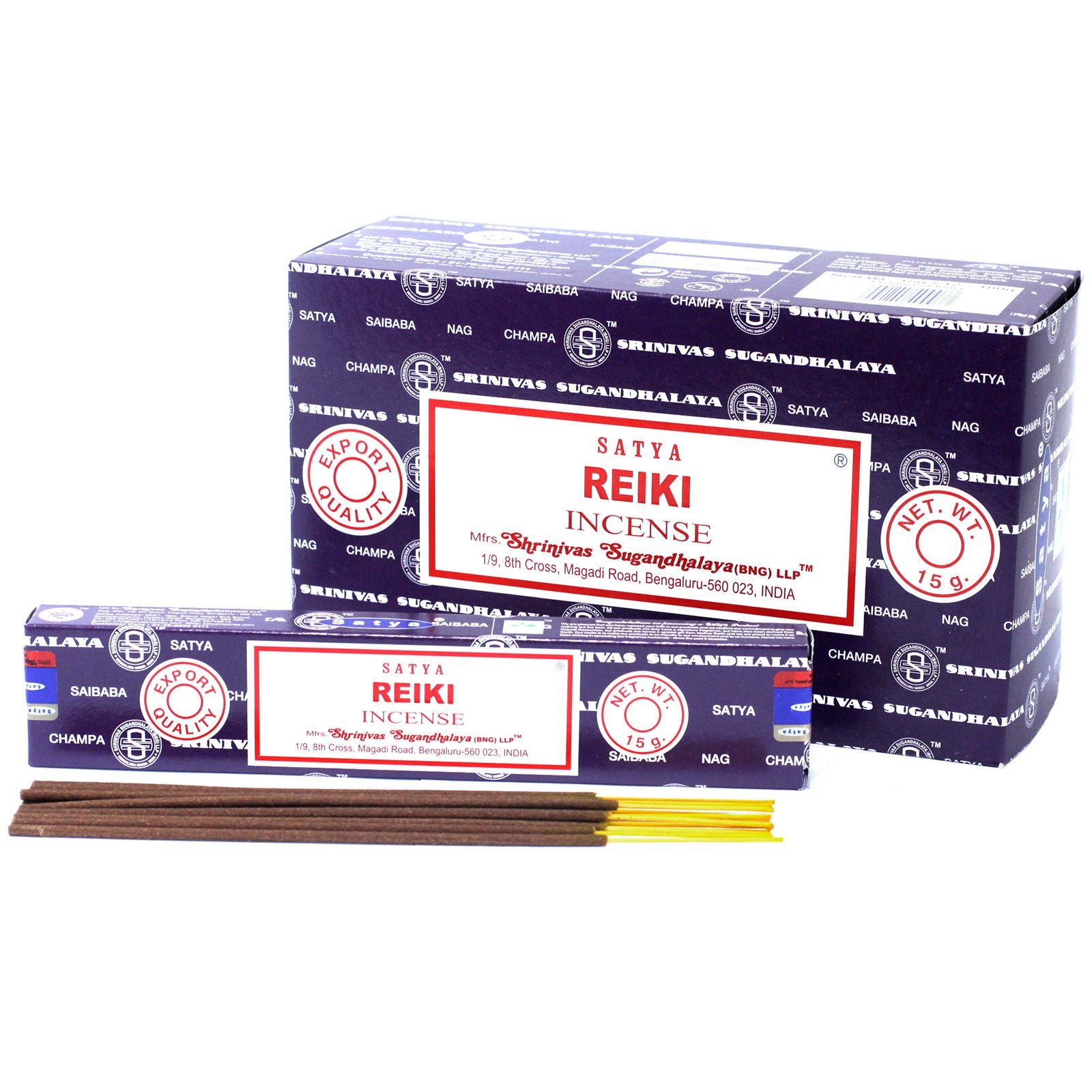 Satya Incense Sticks 15gm Energising Reiki Fragrance
