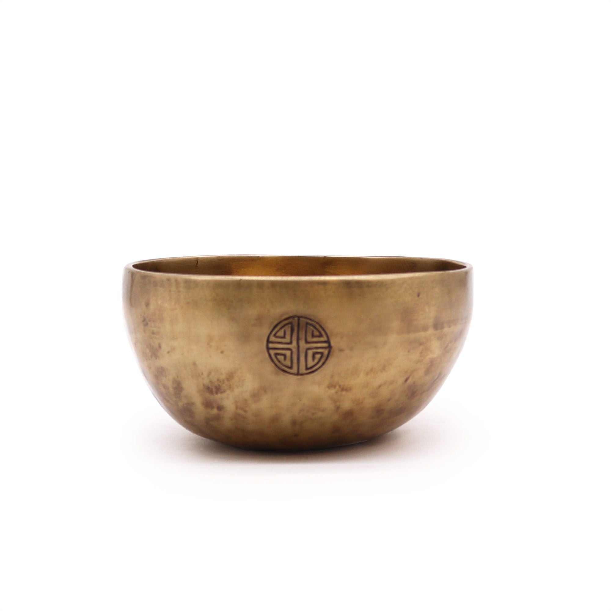 Small Nepalese Moon Singing Bowl for Meditation and Decor