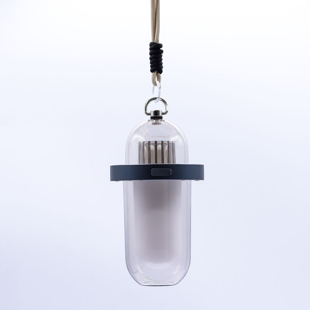 Outdoor Flame Effect Lamp with USB C Rechargeable Multi Colour Light