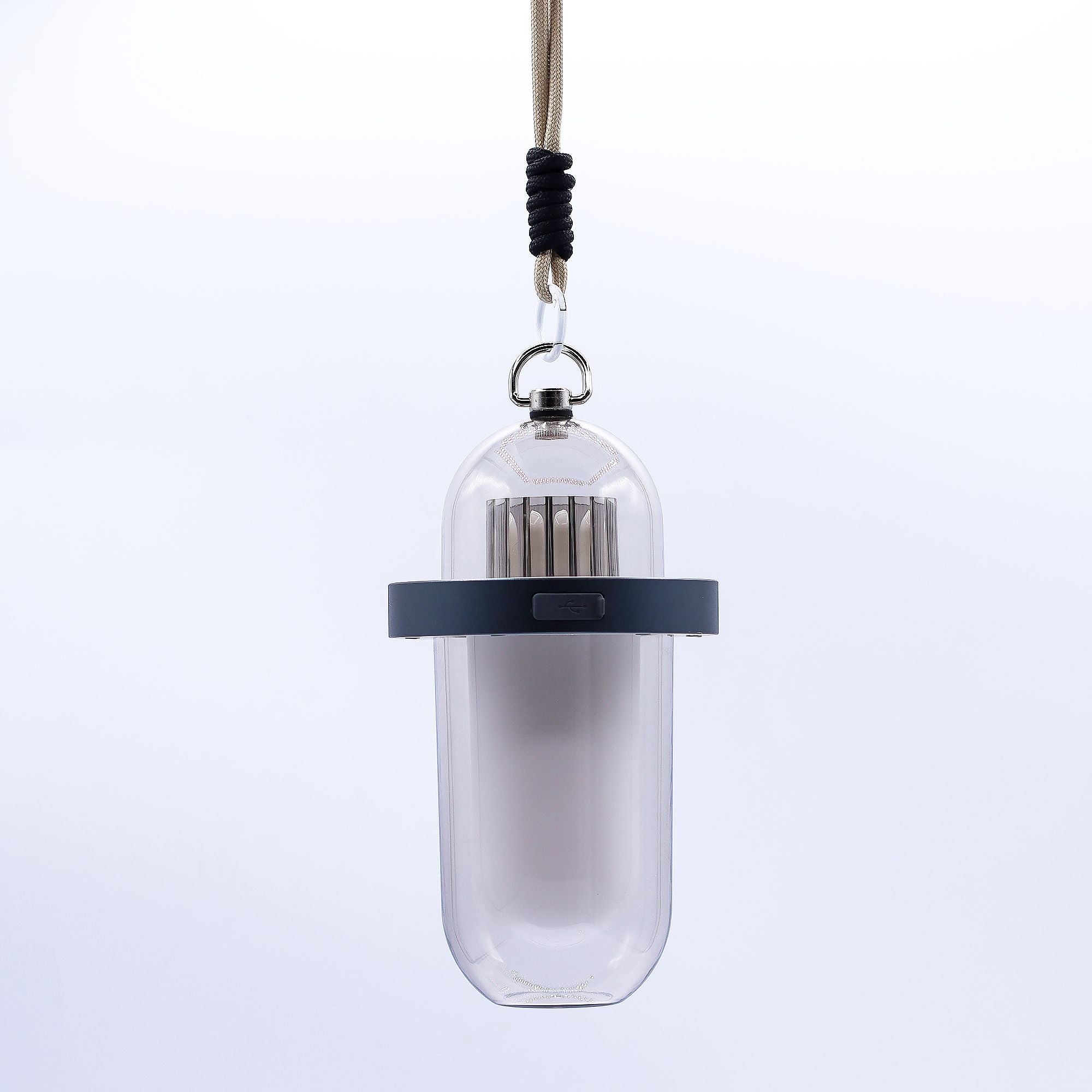 Outdoor Flame Effect Lamp with USB C Rechargeable Multi Colour Light