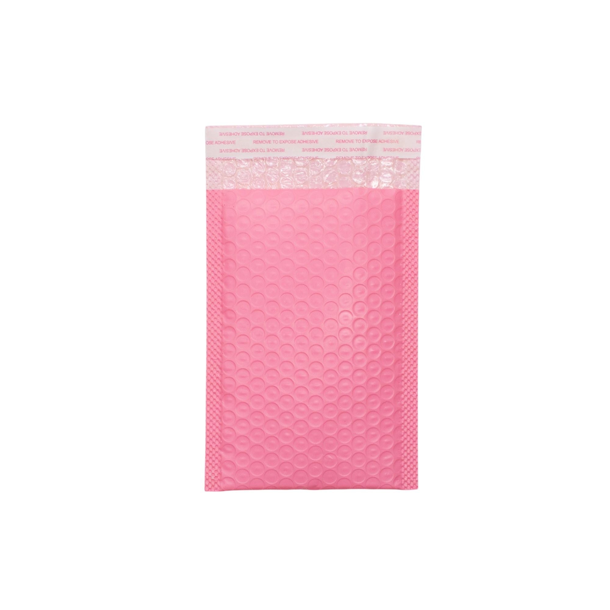 Bright Pink Poly Bubble Envelope for Secure Shipping and Style