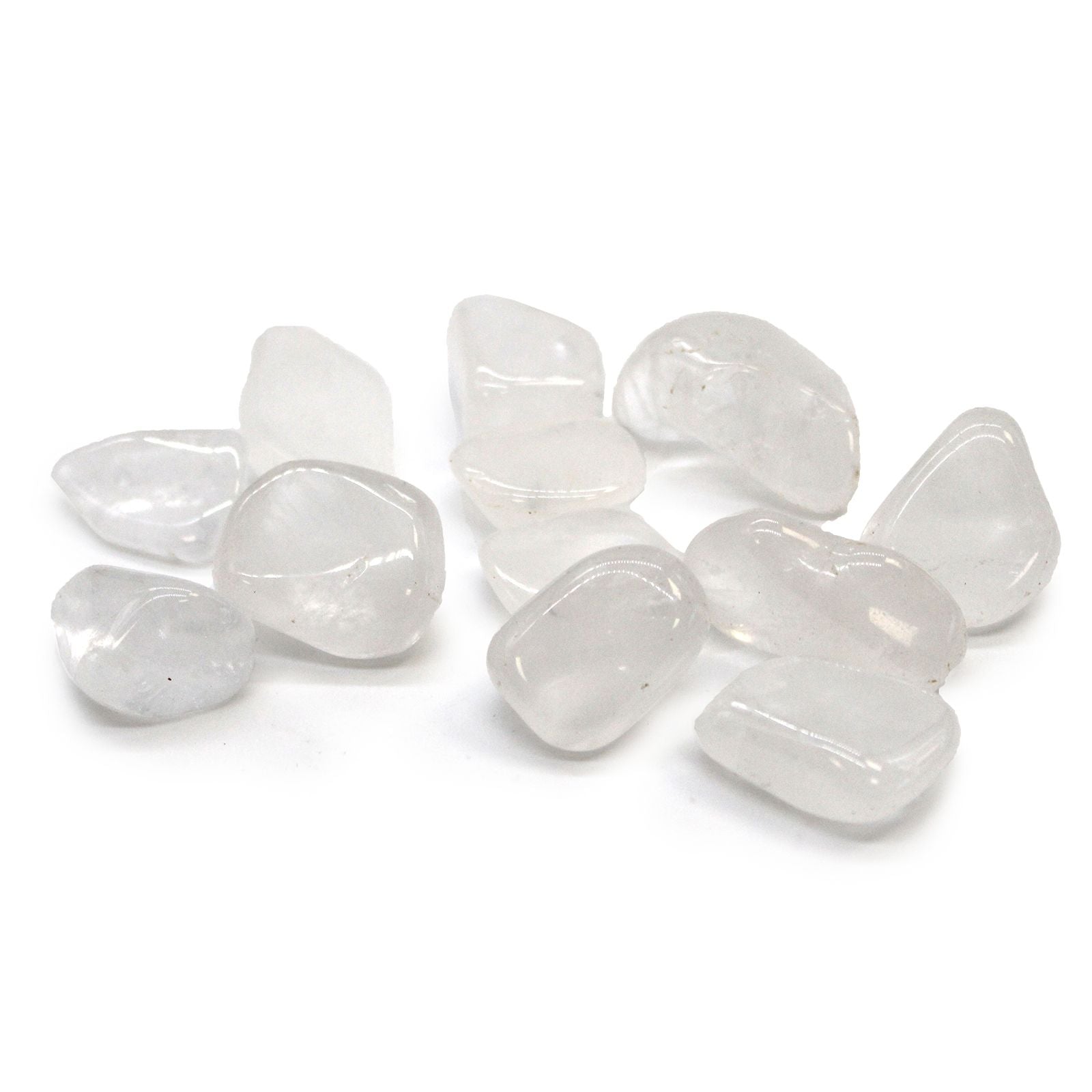 Ice Quartz Tumble Stones for Collecting and Crafting Projects