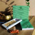Pack of 15 Natural Incense Smudge Bricks and Burner Patchouli Wood