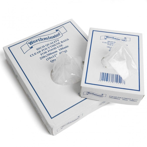 12 x 15 Inch Poly Bags for Food Storage and Freezing Solutions