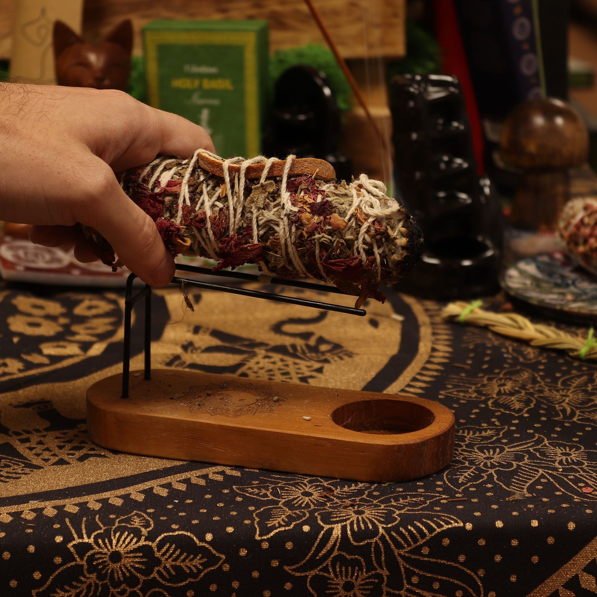Banjara Smudge Stick Himalayan Sage with Orange and Rose Blend