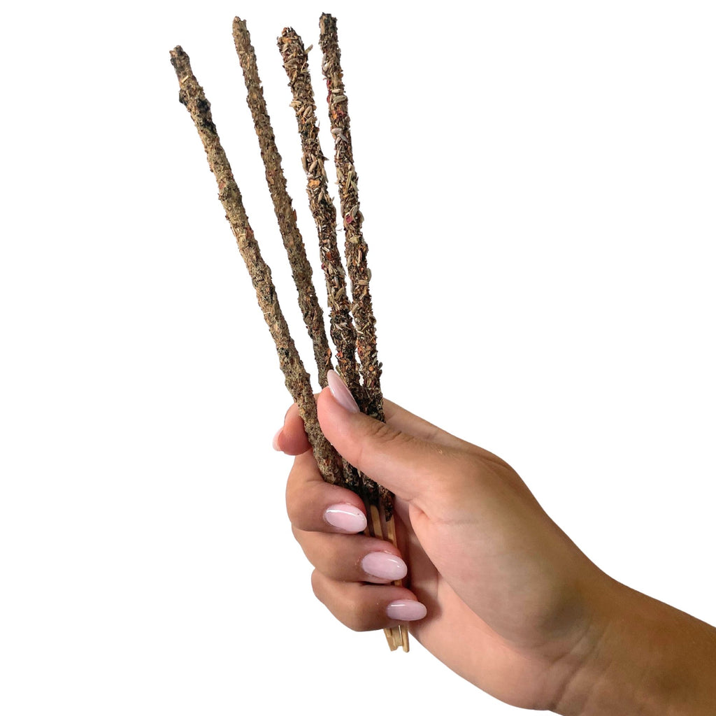 Earth Inspired Smudge Incense Sticks with Enchanting Rose Aroma