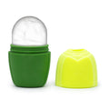 Silicone Ice Face Roller in Refreshing Green for Skincare Routine