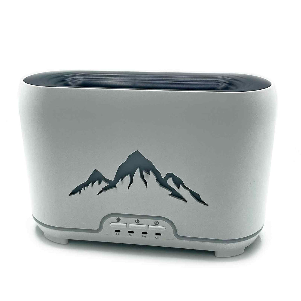 Himalayas Aroma Diffuser with USB C Remote Control Flame Effect