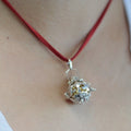 Silver Angel Bell Magic 18mm for Attracting Good Fortune