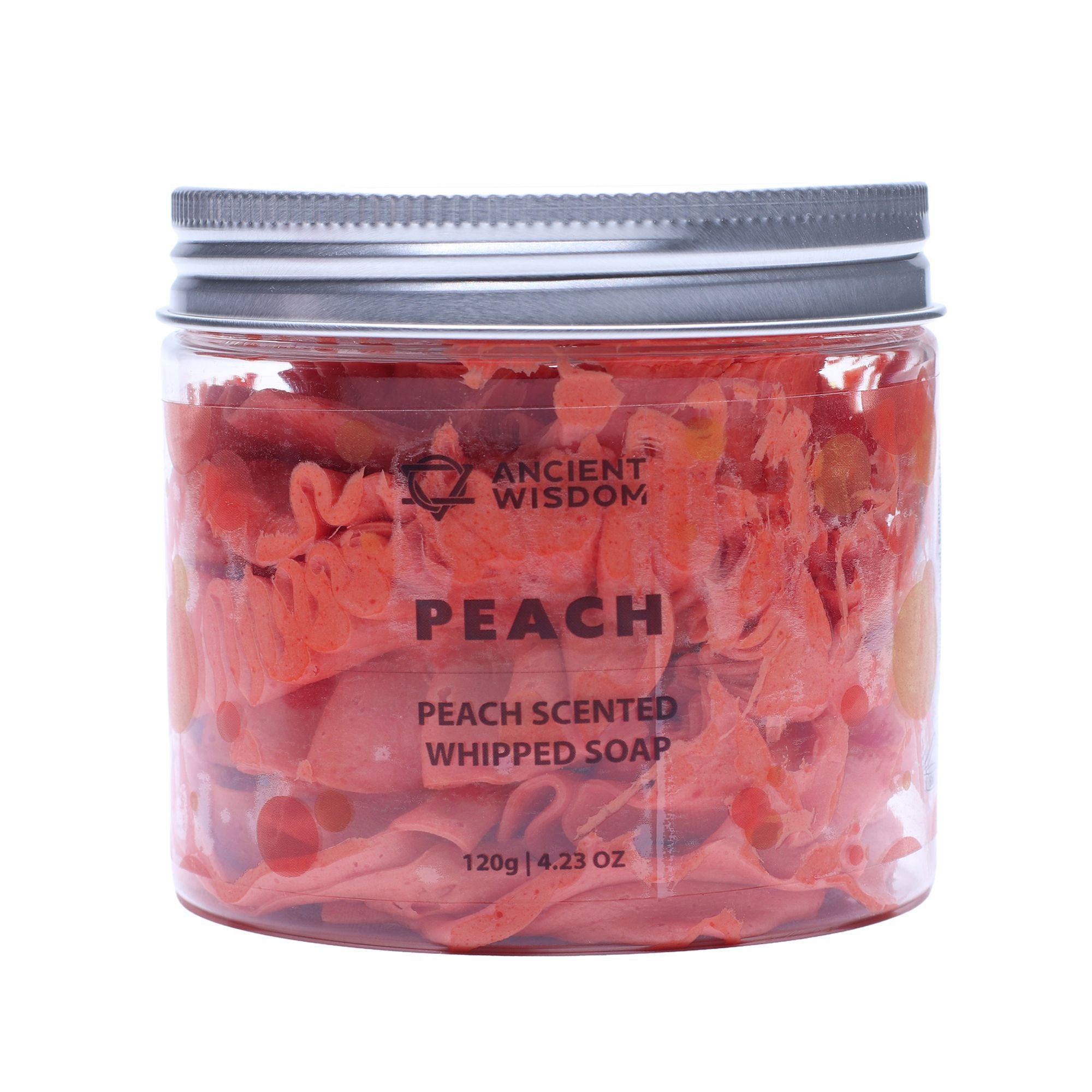 Peach Whipped Soap 120g for Refreshing Daily Cleansing Ritual
