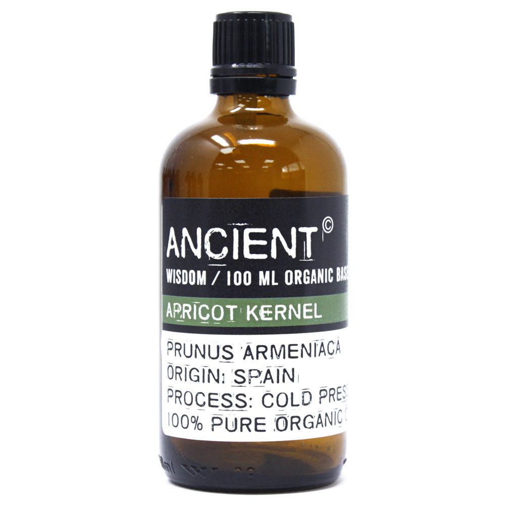 Apricot Kernel Organic Base Oil 100ml for Nourishing Skin Care