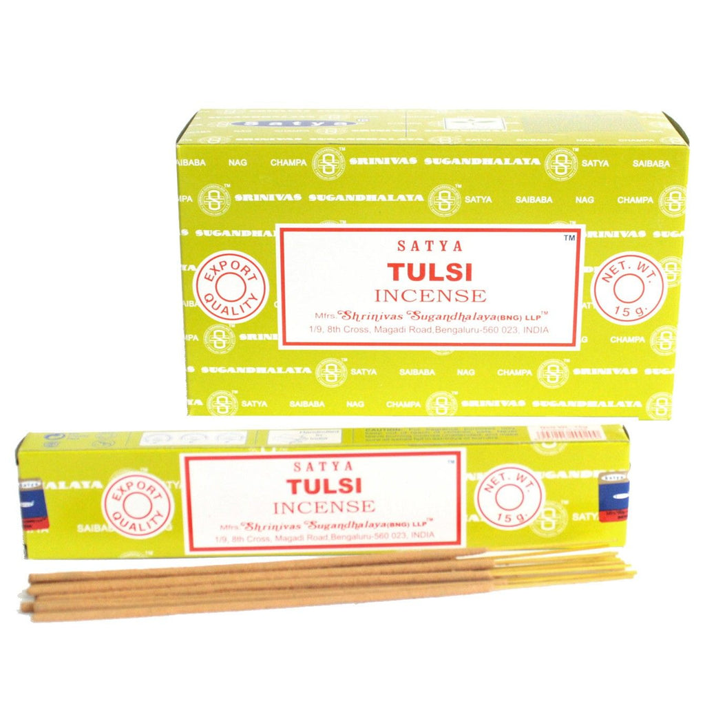 Satya Incense 15gm with Tulsi Aroma for Home Fragrance