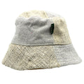 Patched Hemp and Cotton Boho Festival Hat for Eco Friendly Style