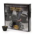 Box of 12 Resin Cups Three Kings for Home Fragrance Experience