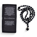 Essence of the Volcano Necklace with Black Lava Stones Gift