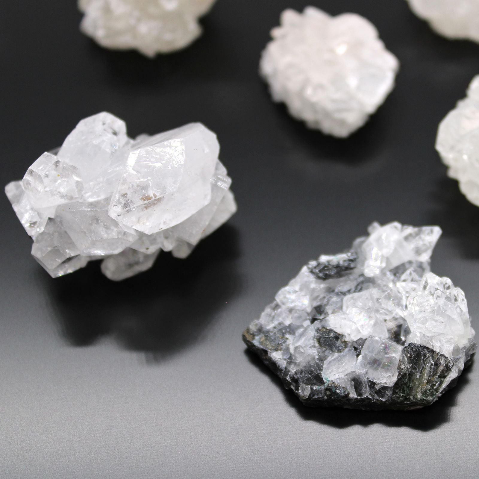 White Apophyllite Clusters 20 30mm for Home Decor and Collecting