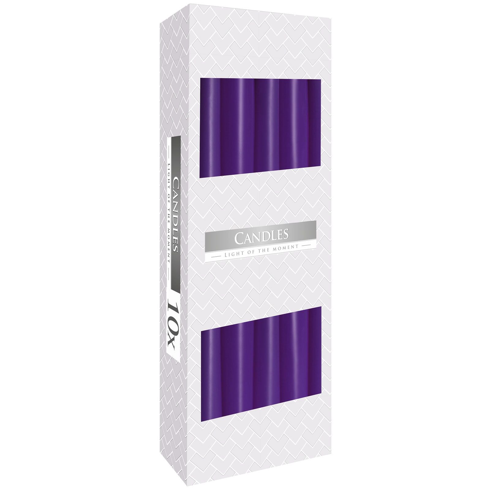 Lavender Taper Candle for Elegant Home Decor and Special Occasions