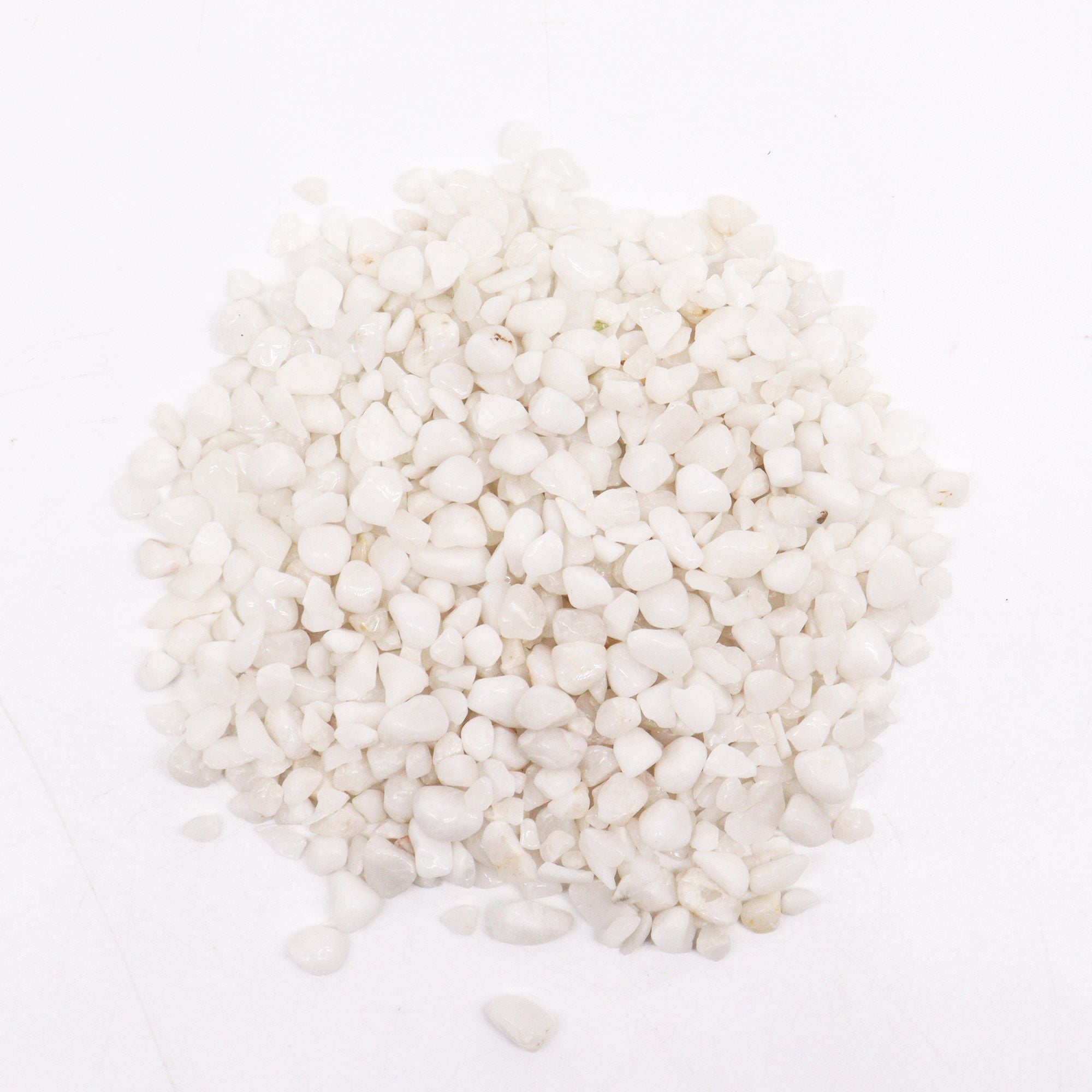White Quartz Gemstone Chips Bulk 1KG for Crafting and Decor