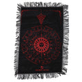 Ancient Witch Pendulum Divination Cloth with Sun Face Design