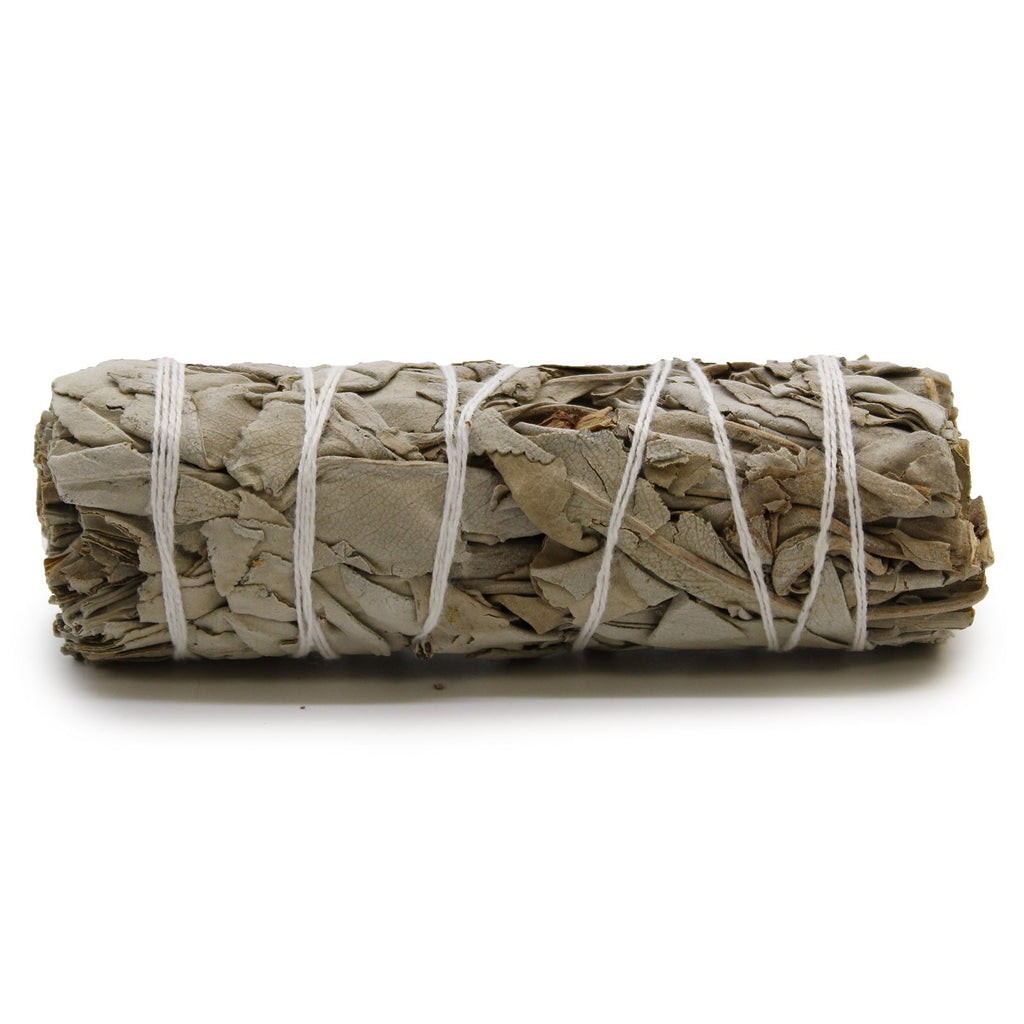 White Sage Smudge Stick 10cm for Cleansing and Purifying Spaces