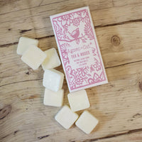 Agnes + Cat Box of 8 Wax Melts - Tea & Roses