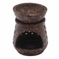 Small Soapstone Oil Burner 8cm Classic for Home Fragrance