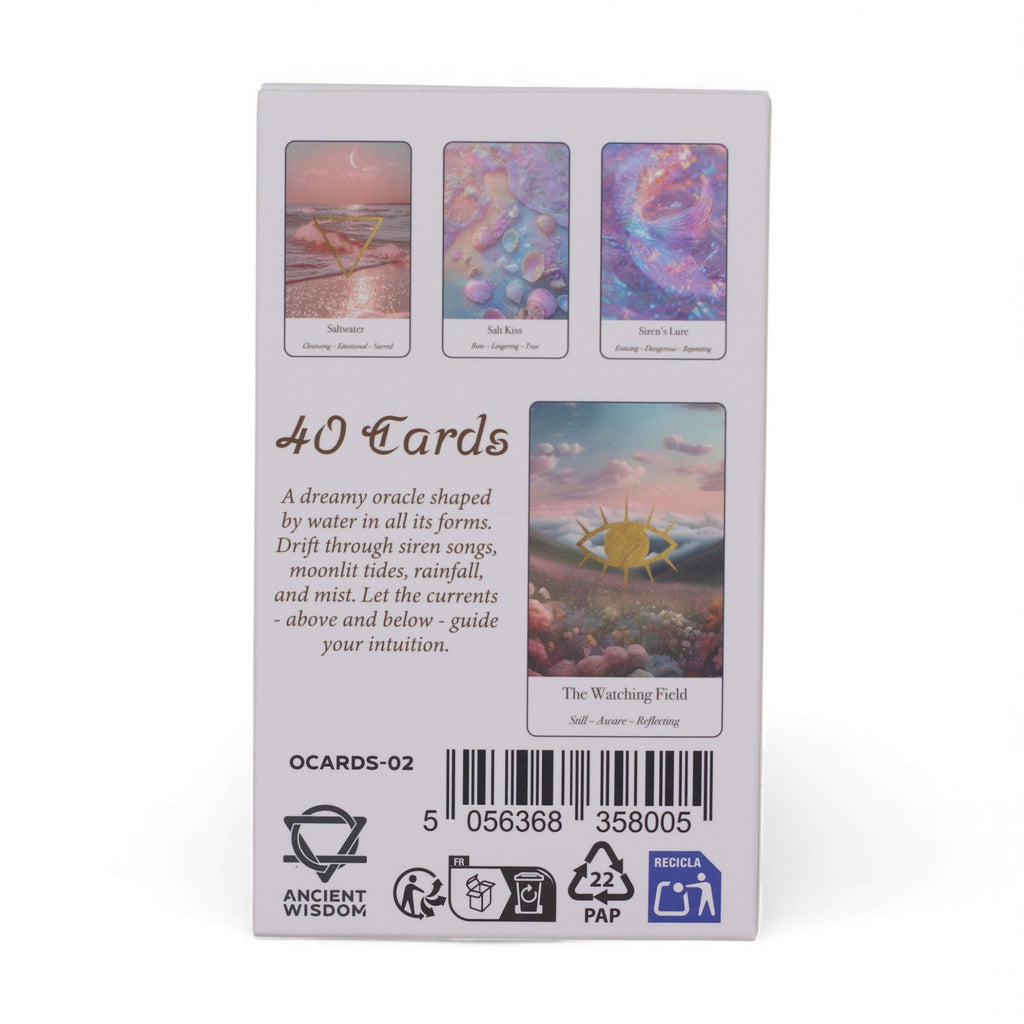 Ethereal Waters Oracle Cards for Intuitive Guidance and Reflection