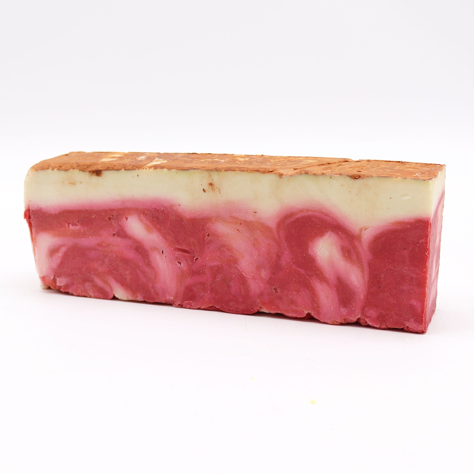 Red Clay Olive Oil Soap Loaf for Natural Skin Balance and Care