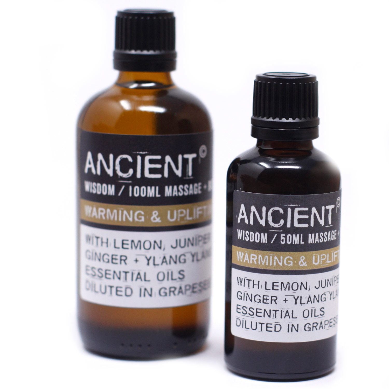 Warm and Uplifting Massage Oil 50ml for Relaxation and Comfort