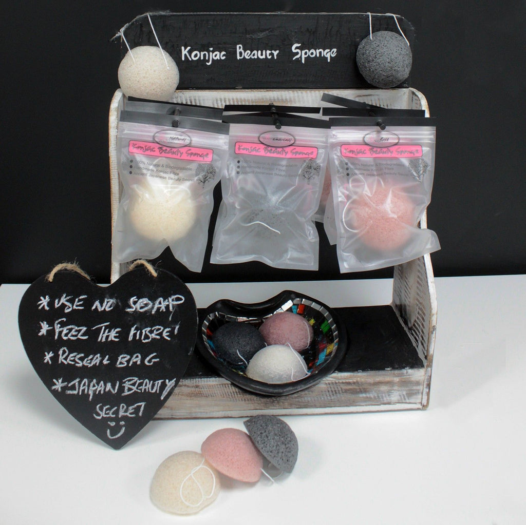 Stylish Konjac Sponge Display Stand for Neat Storage Solutions