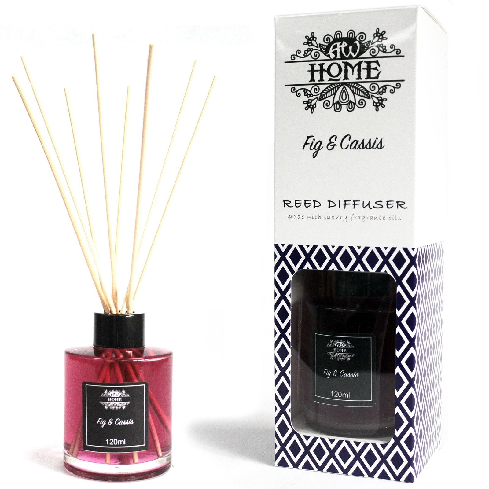 120ml Reed Diffuser Fig & Cassis for Inviting Home Fragrance