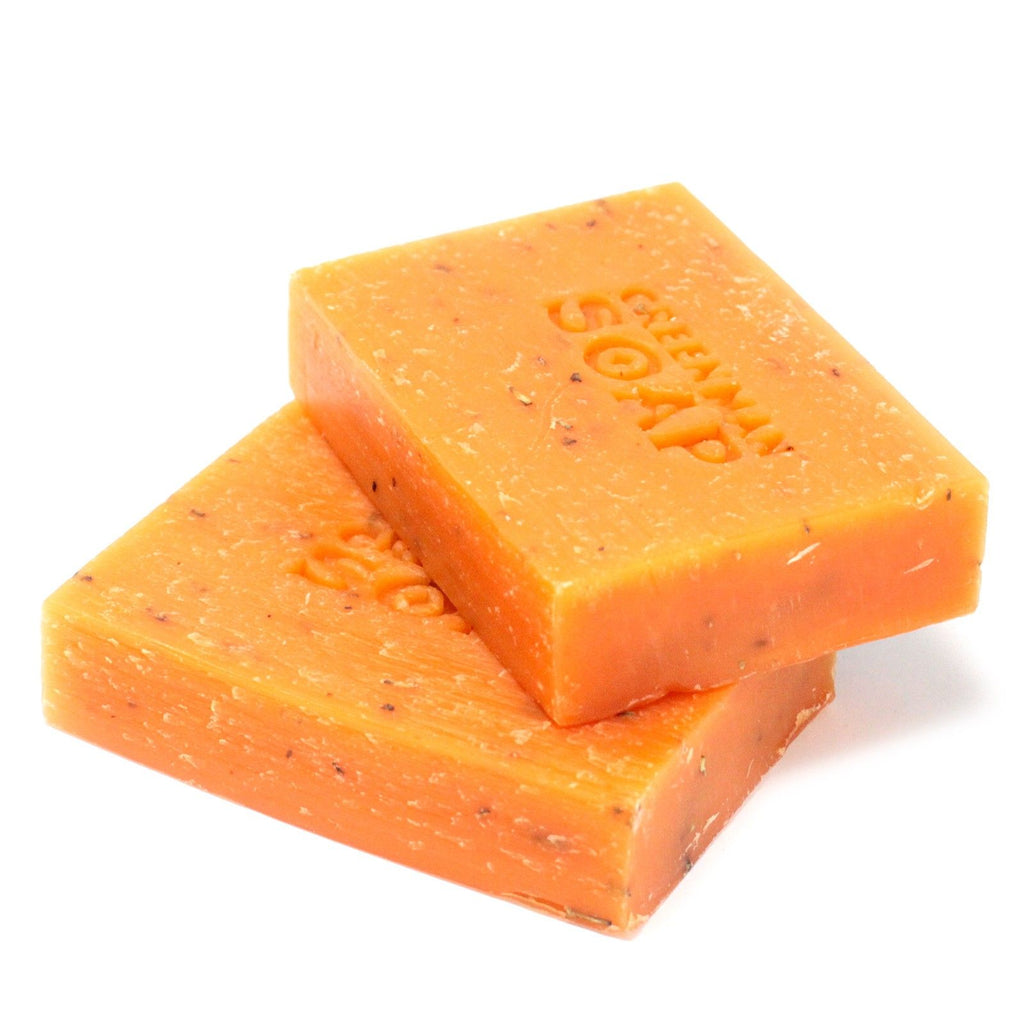 Greenman Soap Slice 100g with Moroccan Argan and Rosemary Aroma