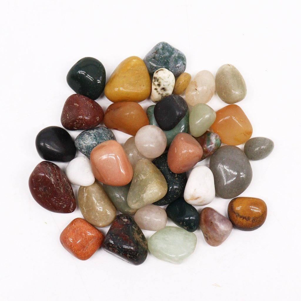 Mixed Gemstones 1kg Bag for Crafting and Decorative Projects