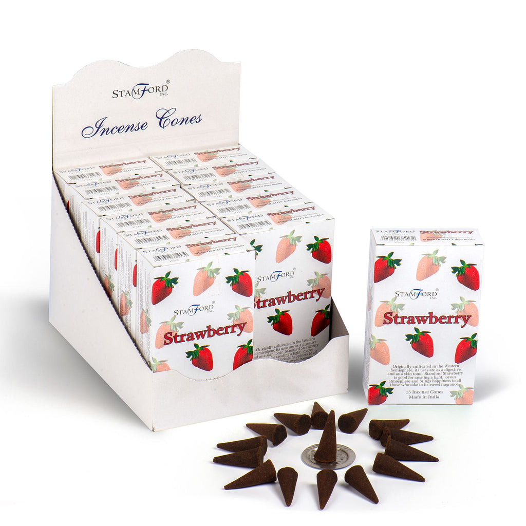 Strawberry Cones Stamford Premium Incense for Home Fragrance