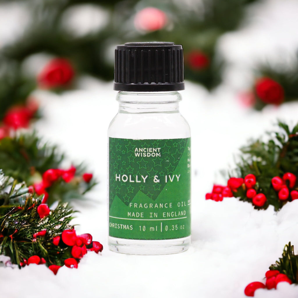 Holly & Ivy Fragrance Oil 10ml for Creating Festive Ambience