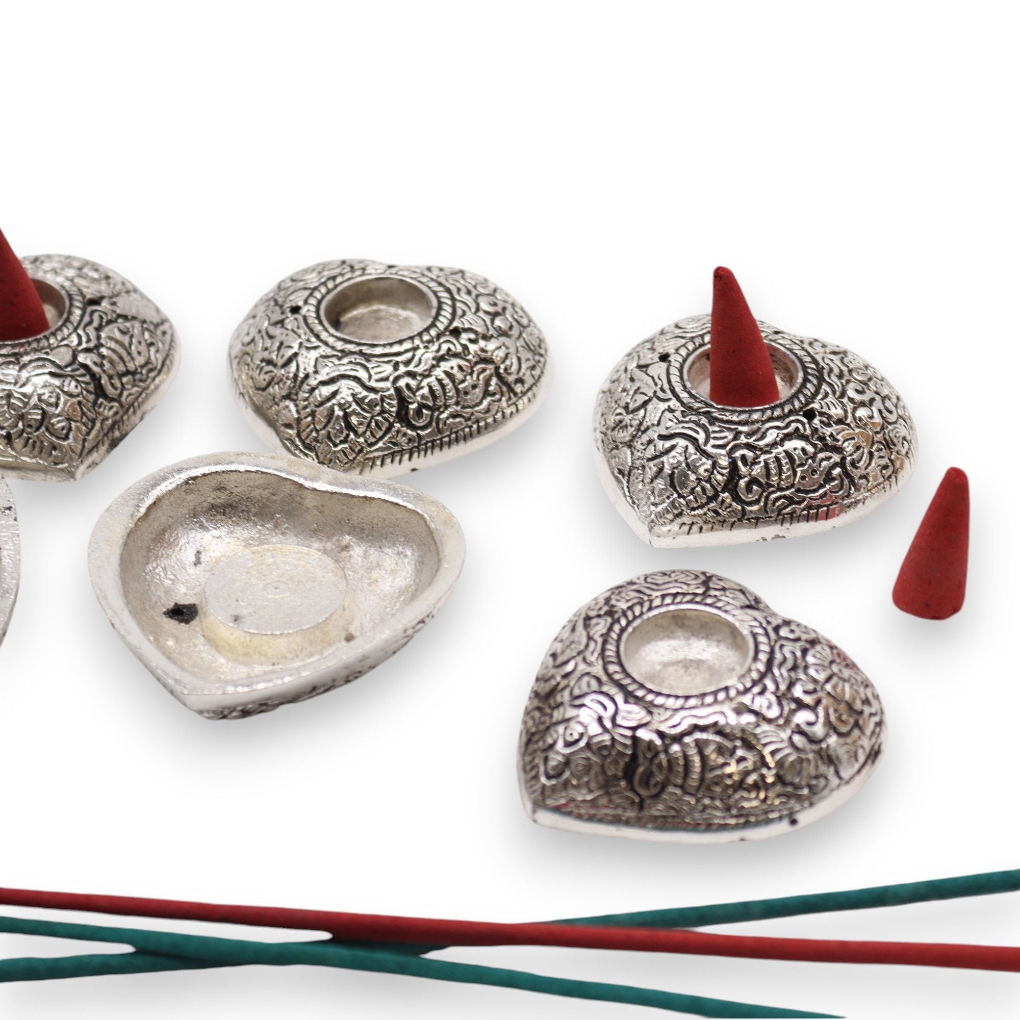 Charming Small Heart Incense Holder for Home Décor and Gifts